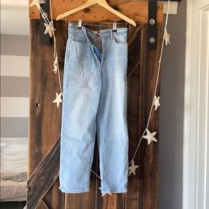 athleta high waist jeans stretchy comfy!